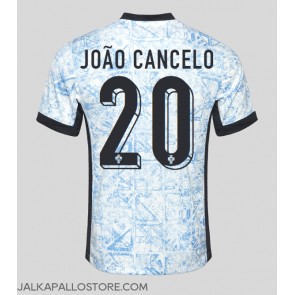 Portugali Joao Cancelo #20 Vieraspaita EM-Kisat 2024 Lyhythihainen